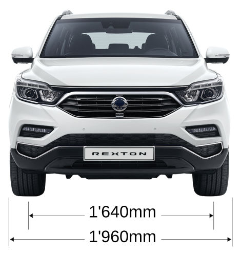rexton g4 front