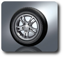 Korando Sports 16 inches light alloy wheels