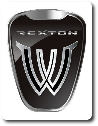 Rexton W emblem