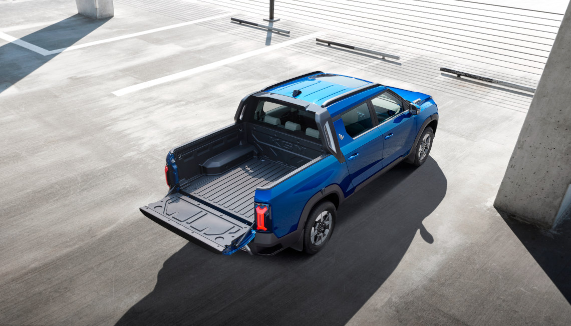 Musso EV cargo payload